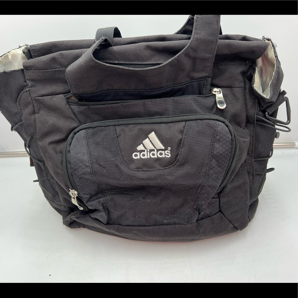 15”x15”black adidas laptop computer work bag